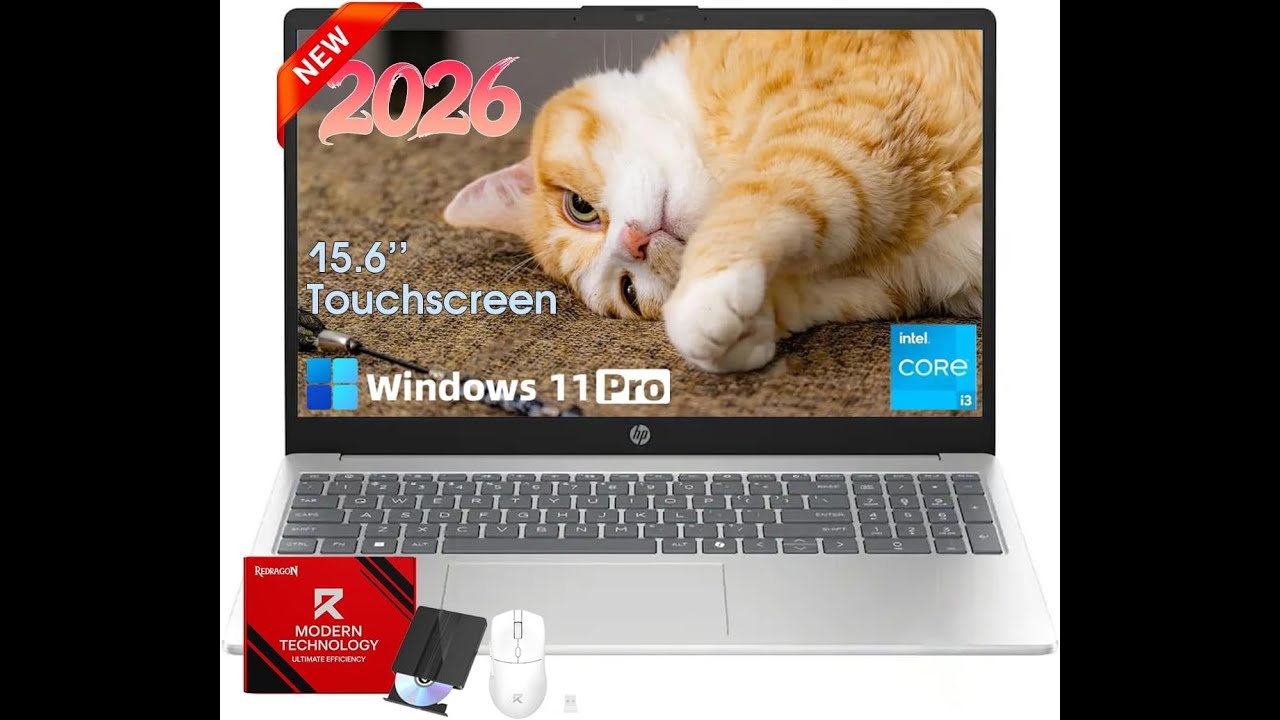 Review: HP 15.6” Touchscreen Laptop 2026 – Fast, Smart & AI-Ready
