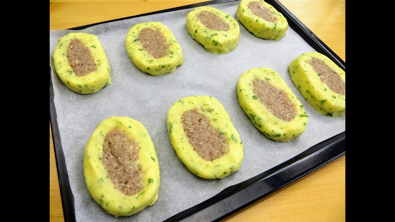 Заворачиваем фарш в картофель и получаем вкуснейшее блюдо Картофельный рулет - вместо скучных котлет