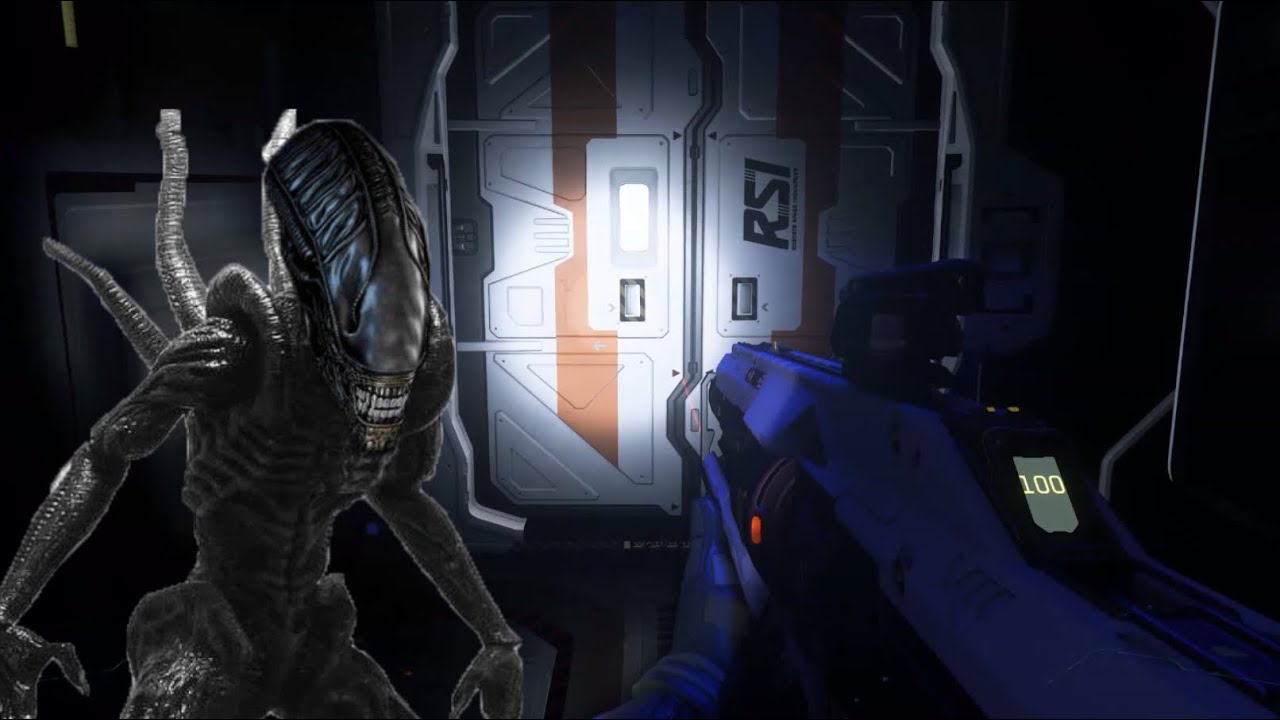 Star Citizen ALIENS #starcitizen #gaming #aliens