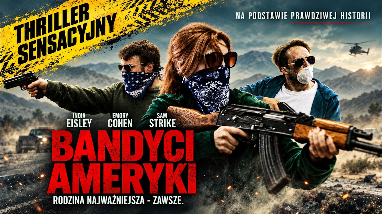 Bandyci Ameryki (thriller sensacyjny, Treat Williams, 2023, American Outlaws ⁴ᴷ) cały film lektor PL