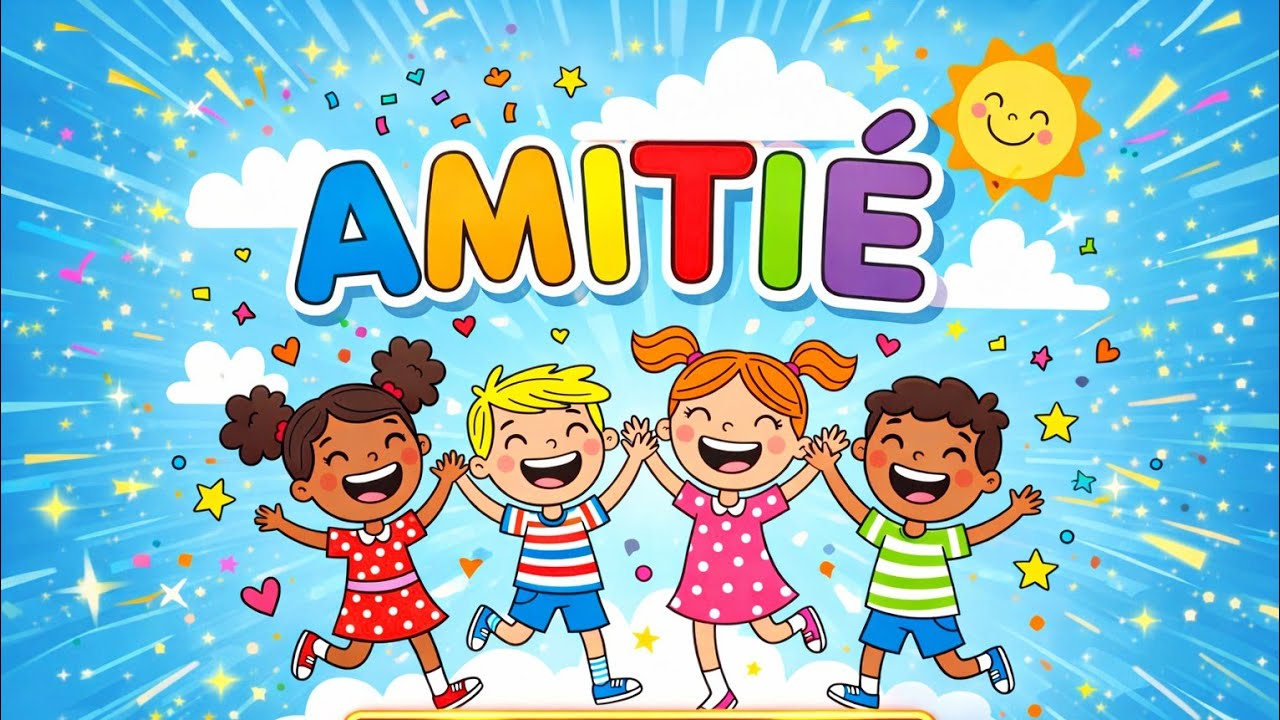   L’amitié (Tous amis !) – Chanson pour enfants