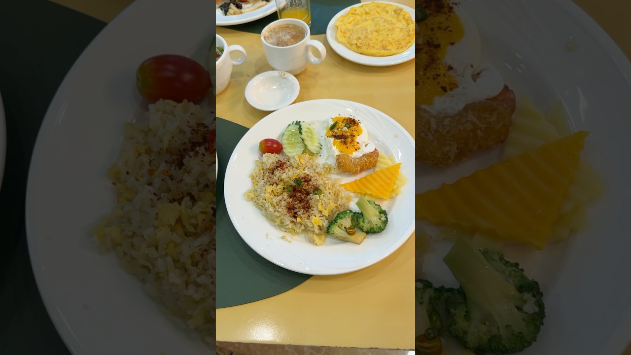 LK President Hotel Pattaya | Breakfast #breakfast #hotel #pattaya #thailand