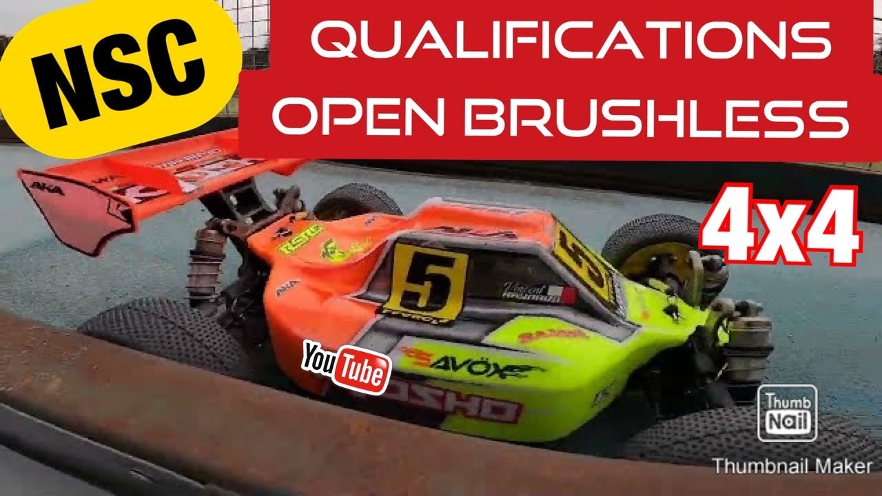 COURSE NSC MOUGINS - QUALIFICATIONS BUGGY TOUT TERRAIN 1/8 SERIE OPEN 4X4 BRUSHLESS -