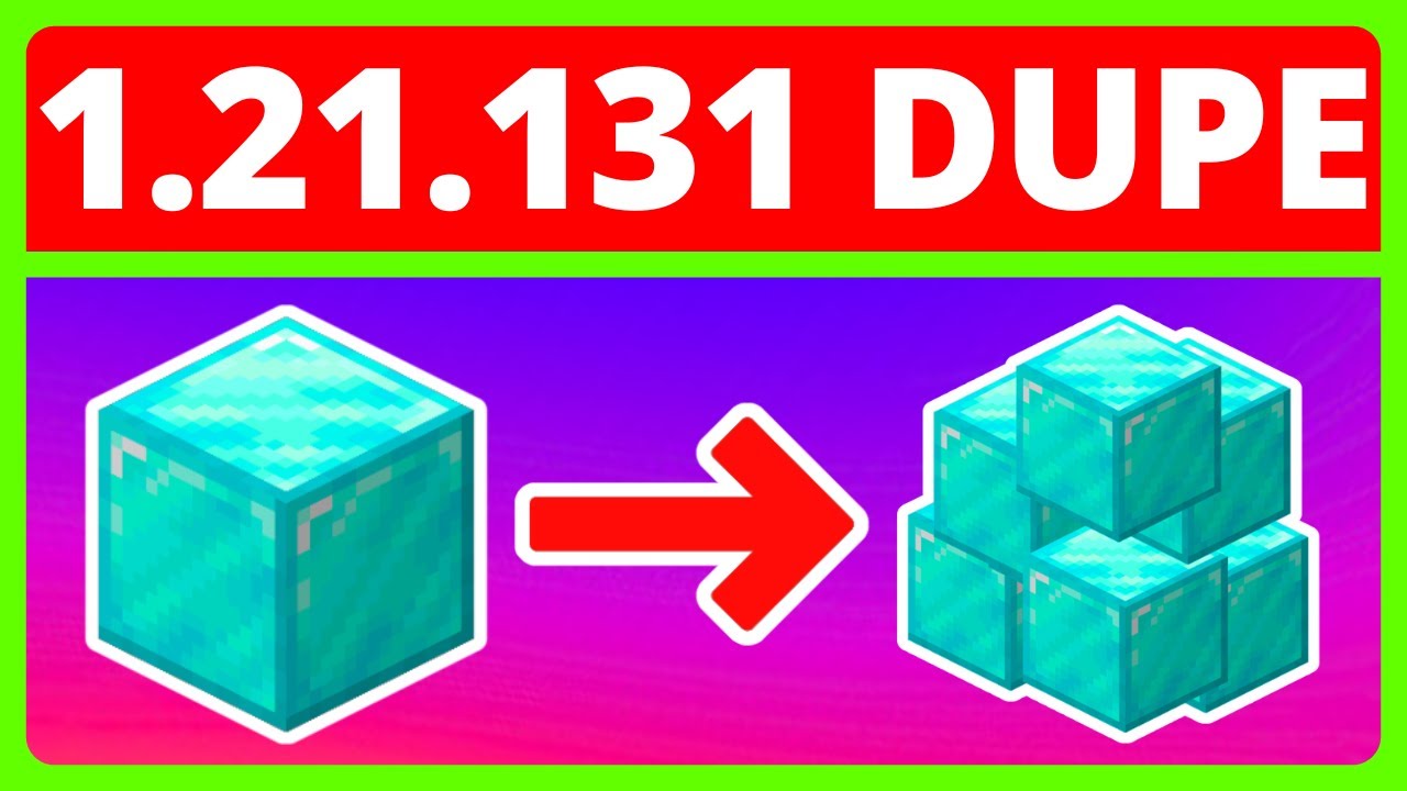 Баг на дублирование предметов в Minecraft Bedrock 1.21.131 | Простой баг на дублирование предмето...