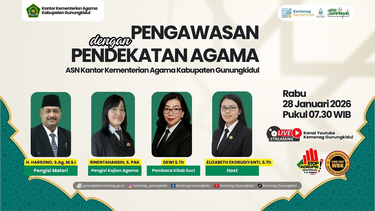 Ajang Komptensi dan Potensi GPAI Inspiratif || Pengawasan dengan Pendekatan Agama (PPA)