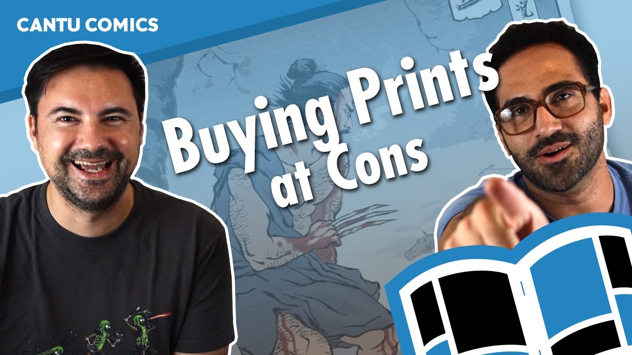 Buying Prints at Cons - Rice Paper Prints by Jed Henry