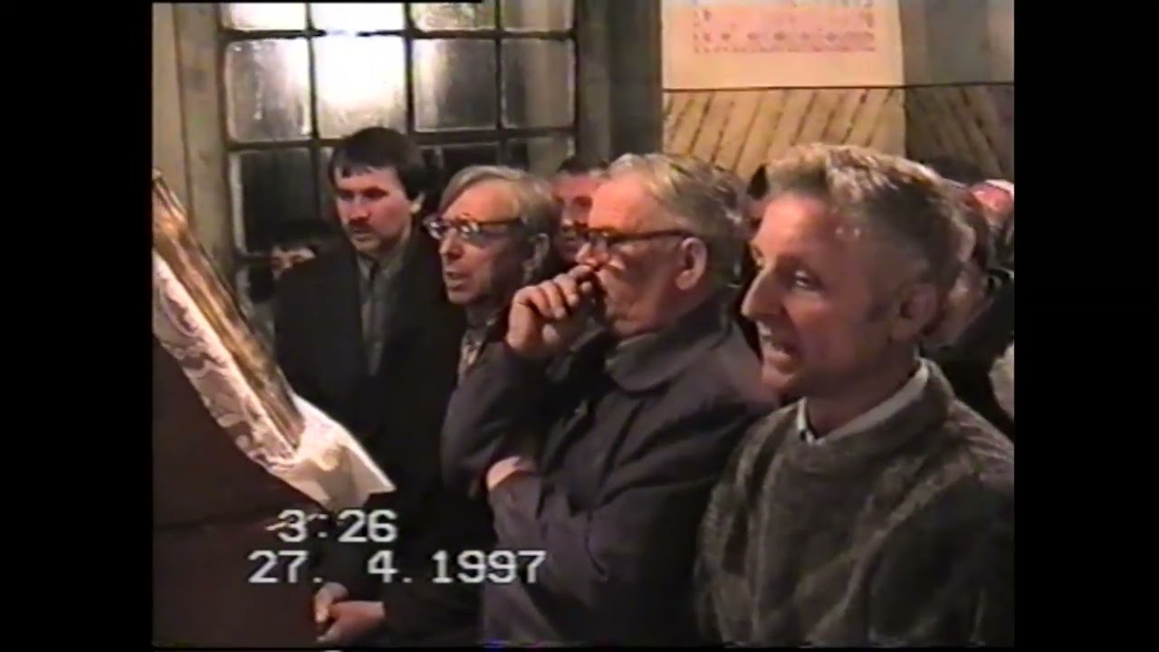Закарпаття с.Вільхівка Пасха 1997