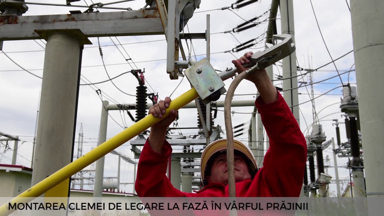 Aplicarea scurtcircuitoarelor echipate cu cleme CARU in statii electrice