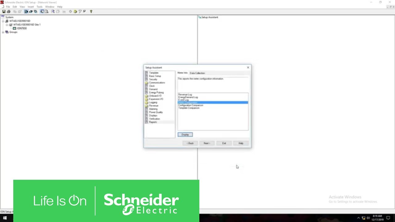 How to Save ION Meter's Configuration | Schneider Electric Support
