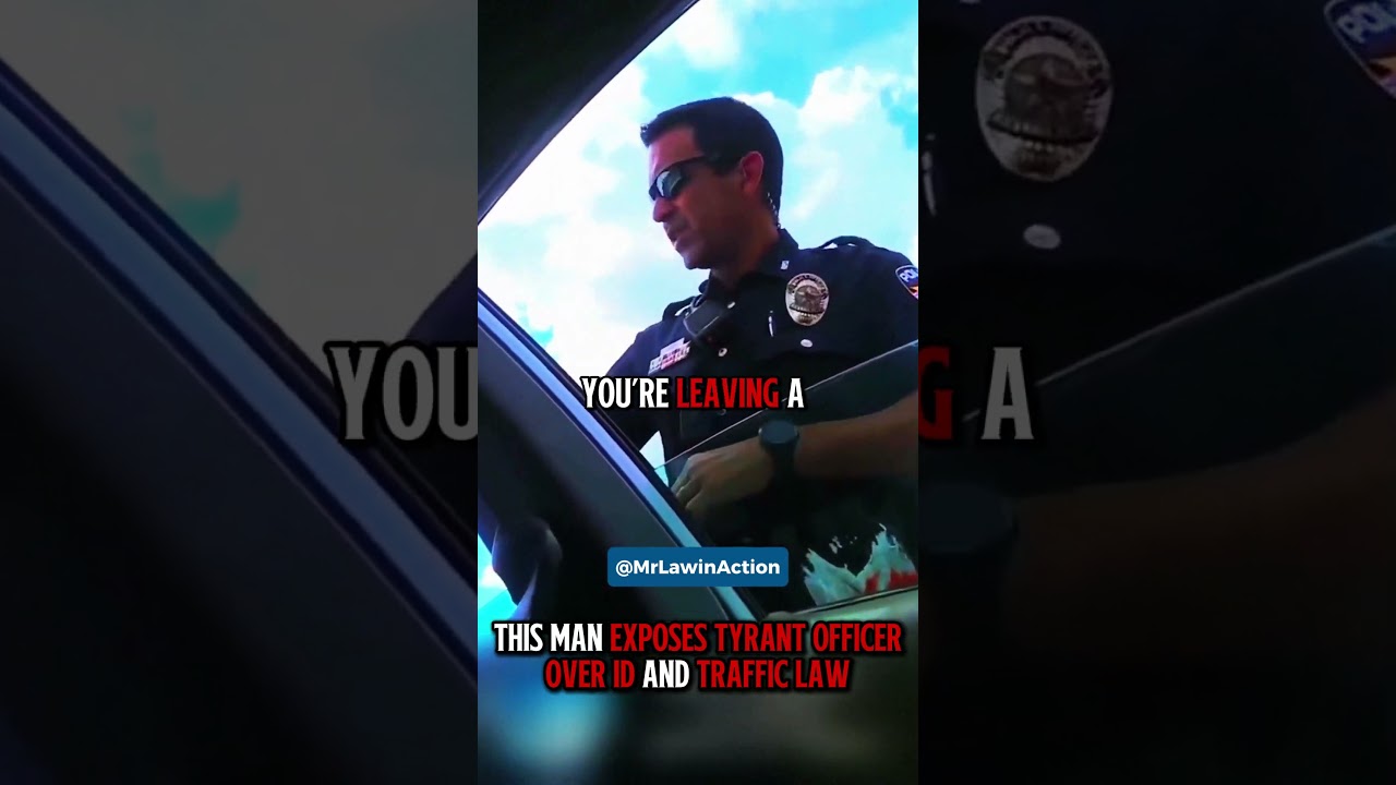 This Man EXPOSES Tyrant Officer Over ID and Traffic