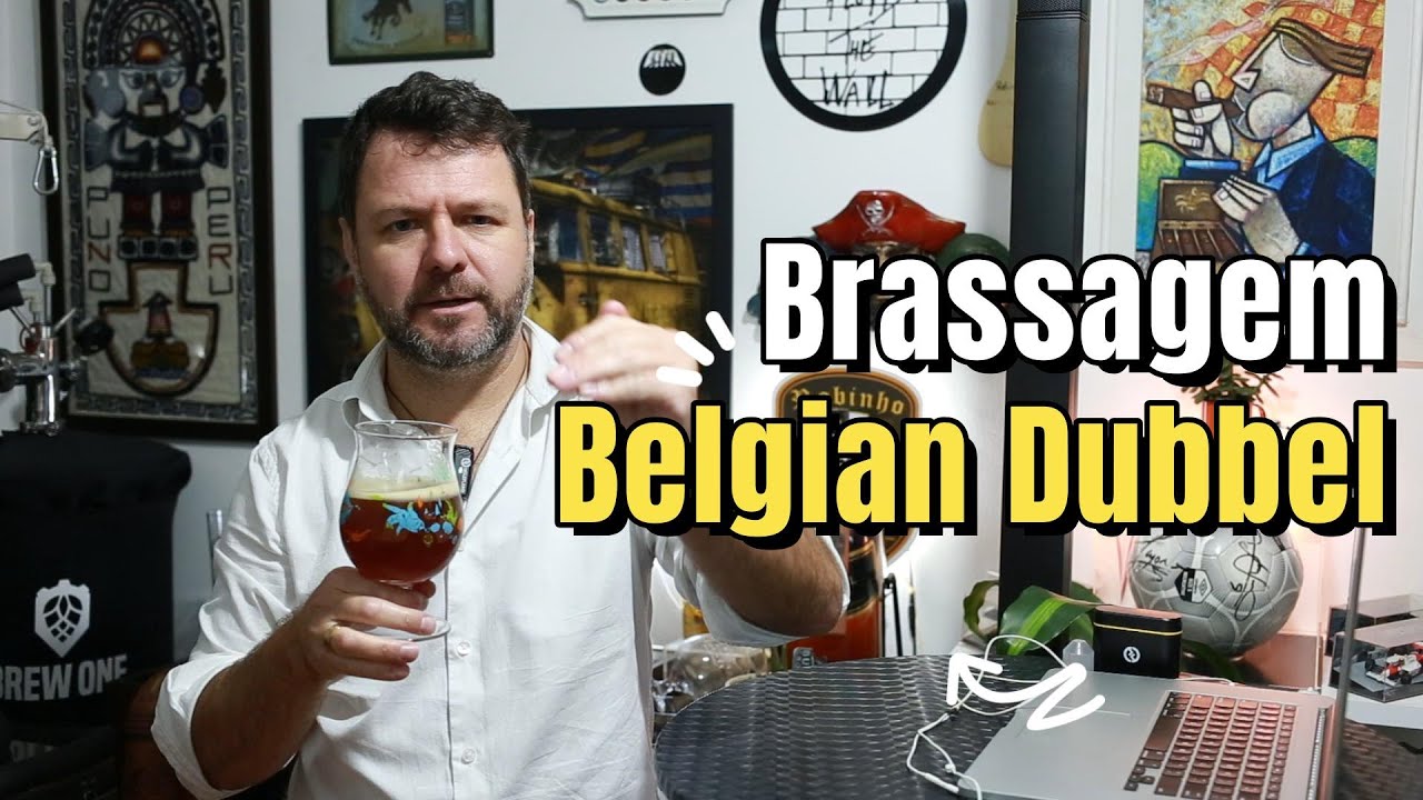 Receita Belgian Dubbel - acho que a melhor cerveja que já fiz