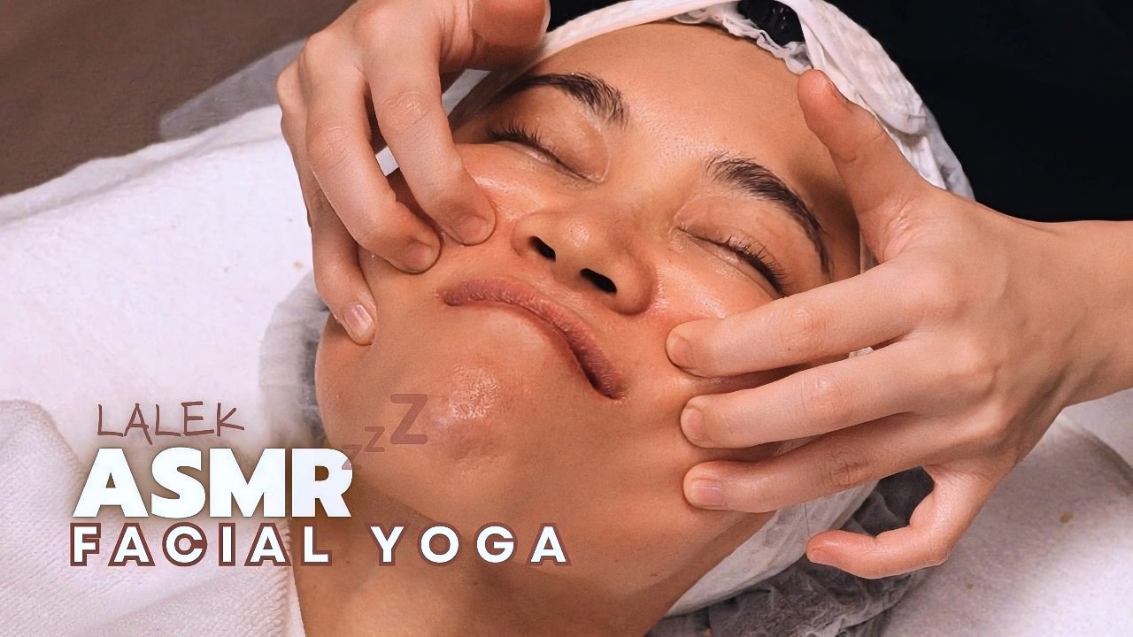 Facial Yoga Massage ASMR | Real Spa in Bangkok (Soft Spoken Intro)