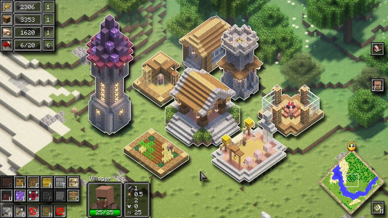 Minecraft, но это RTS