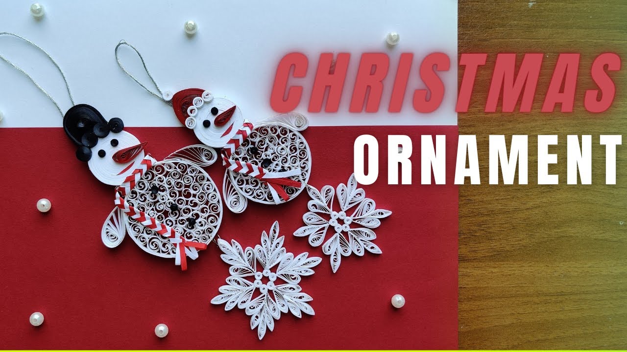 Quilling Christmas Ornament