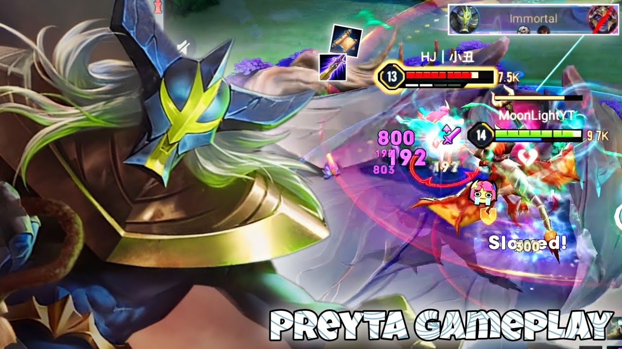 Preyta Mid Lane Pro Gameplay | Underrated Champ | Arena of Valor Li&ecirc;n Qu&acirc;n mobile CoT
