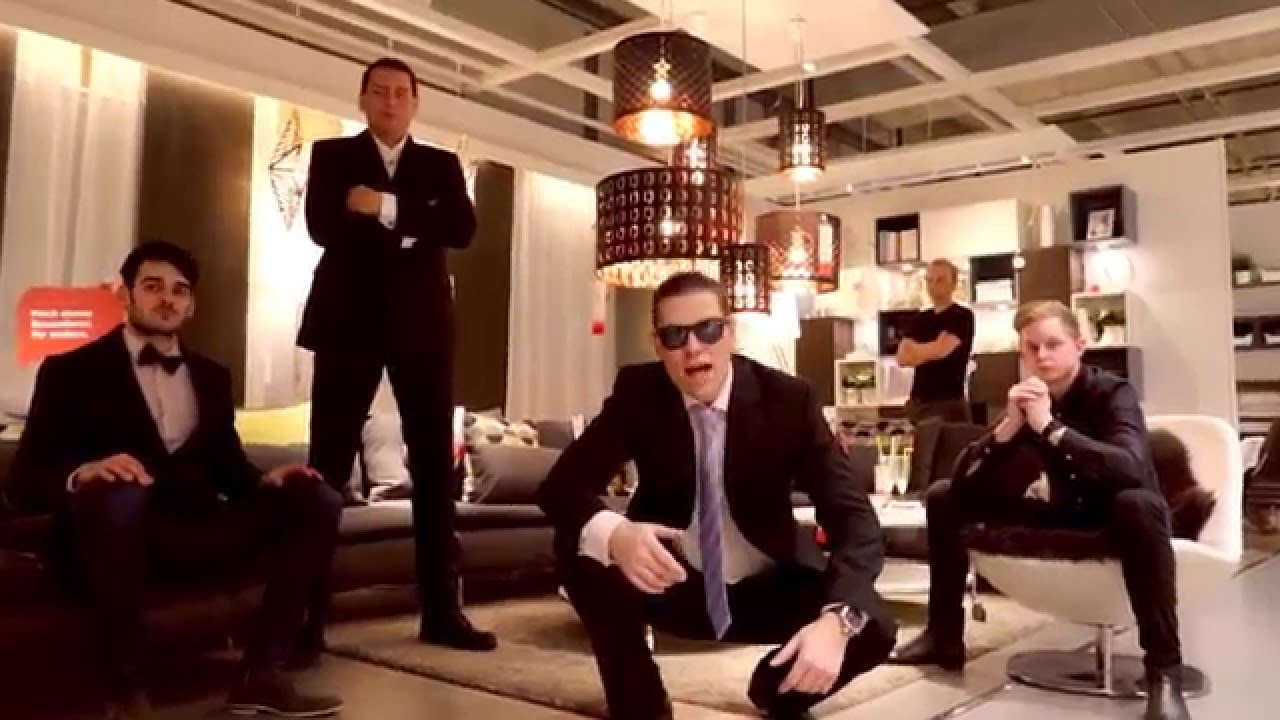 IKEA SB-Halle Gentleman (Psy cover, with lyrics)