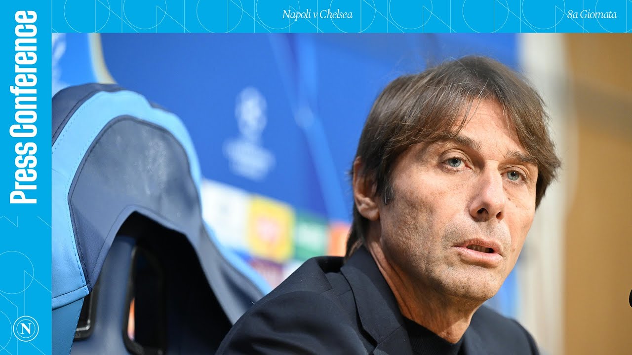 LIVE | #UCL | La conferenza stampa di Mister Conte e McTominay alla vigilia di Napoli - Chelsea
