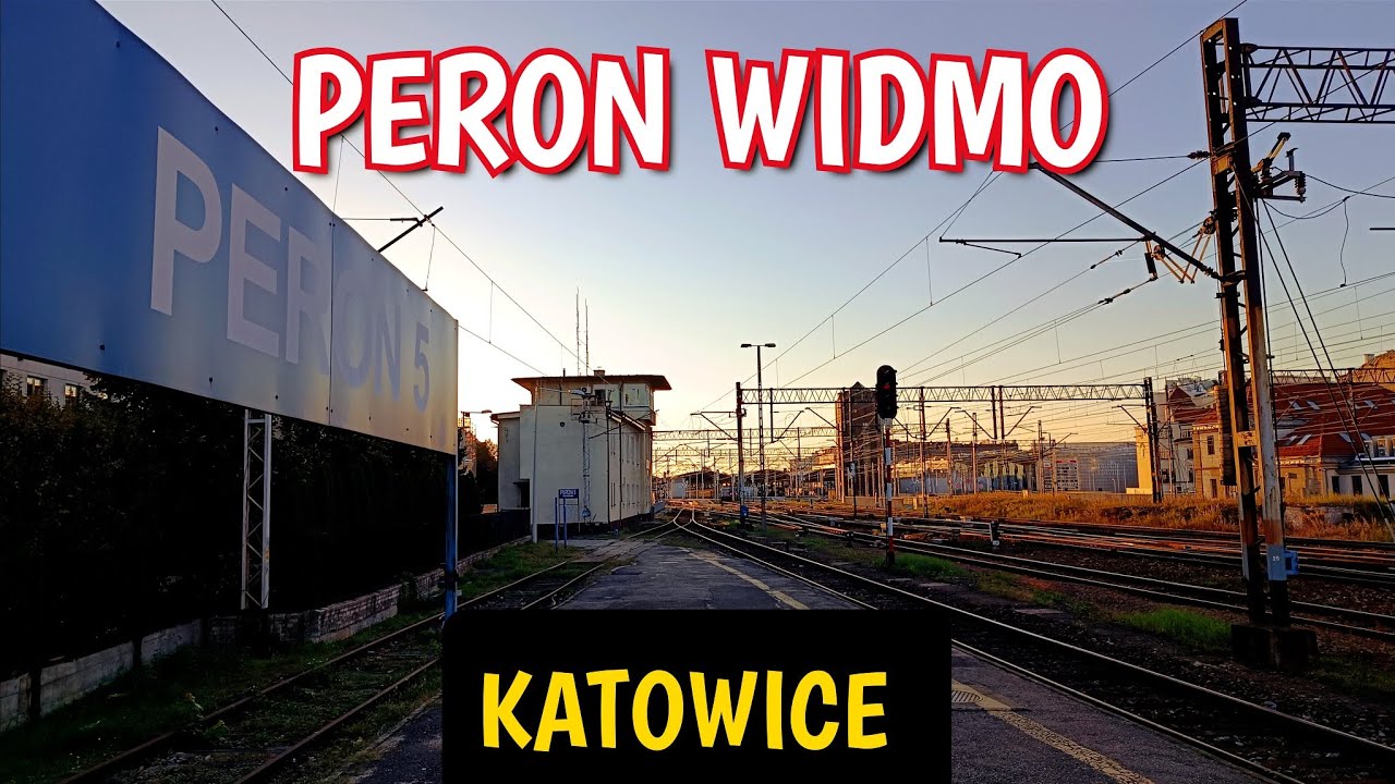 Gdzie jest PERON 5 w Katowicach? Jak wygląda? Jak tam dojść? Przejazdy pociągów