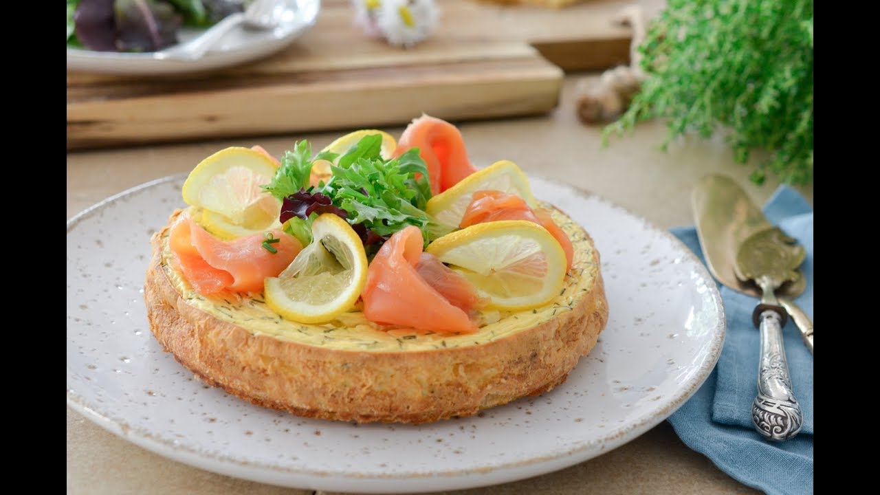 Recette de Cheesecake salé au saumon fumé