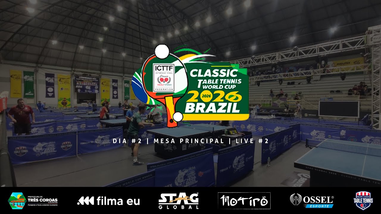 Dia2 | LIVE2 | Stag Global 2026 - Table Tennis World Cup