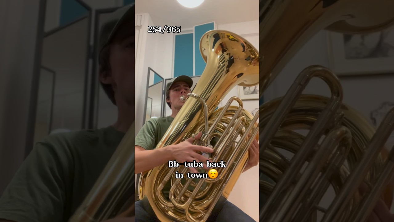 Bb-tuba is back in town🤩