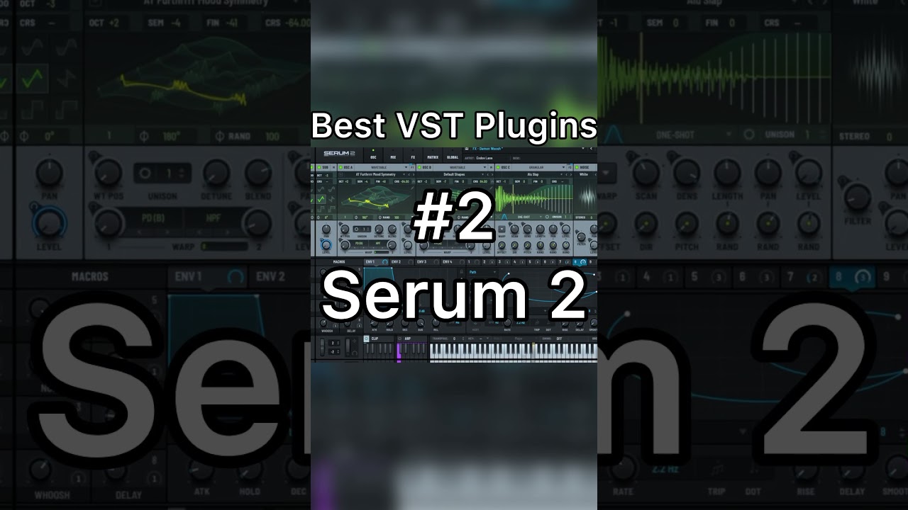 Top 5 Best VST Plugins💯 #flstudio #viral #producer #trending #fyp #music