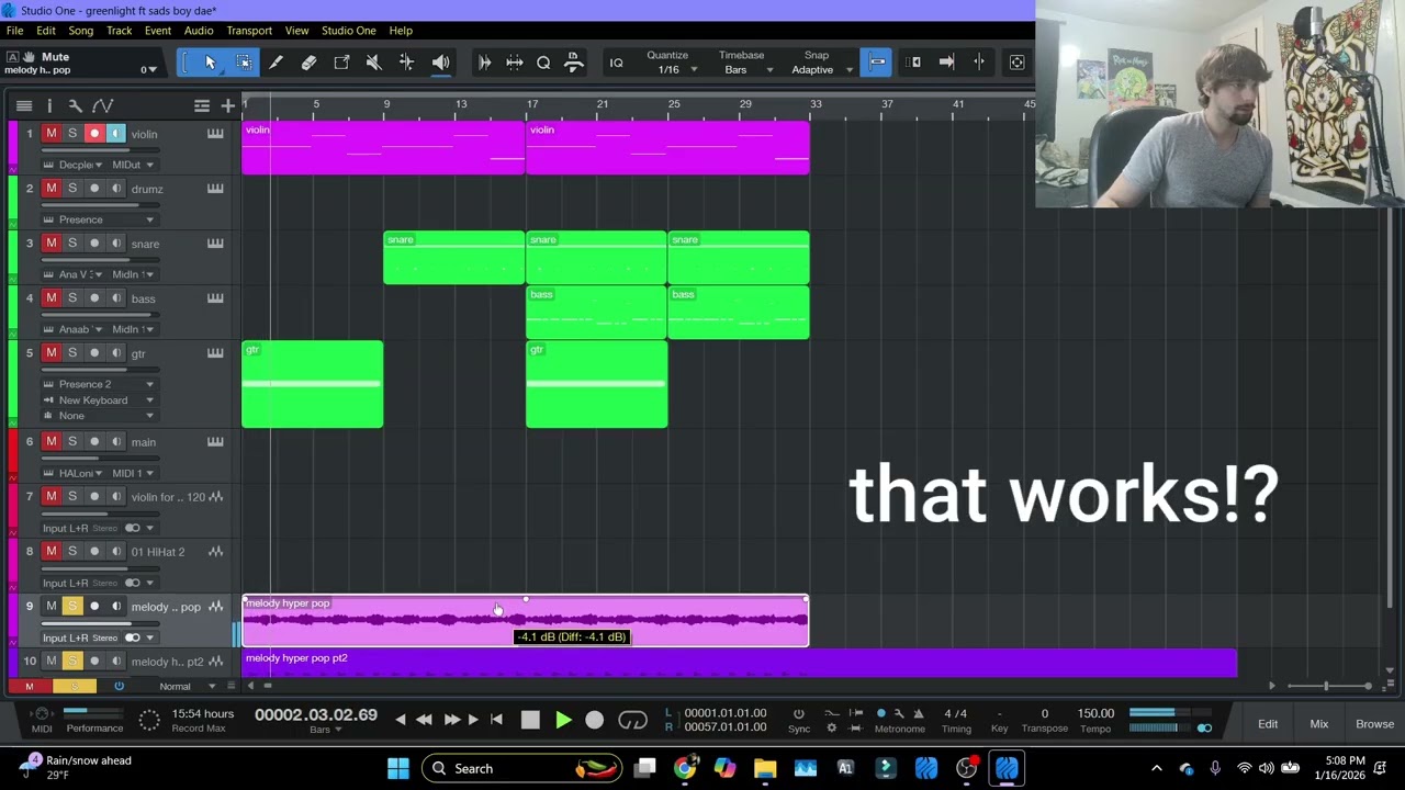 making a 2026 type beat with zombybeats