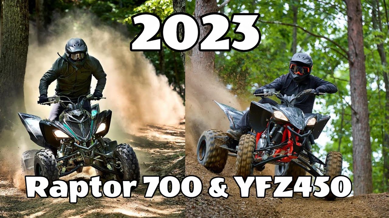 Yamaha Raptor 700 и YFZ450 2023 года! #savesportquads