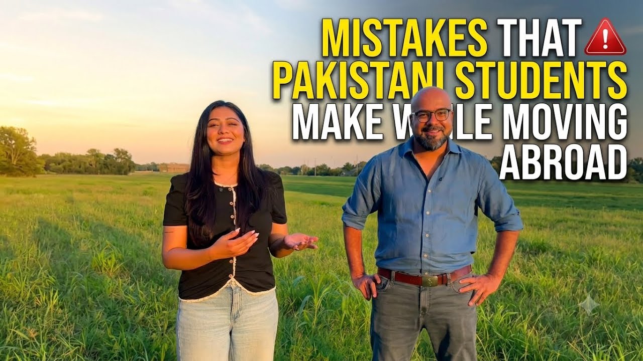 Biggest Mistakes Pakistani Students Make When Moving Abroad | ft. Junaid Akram&rdquo;