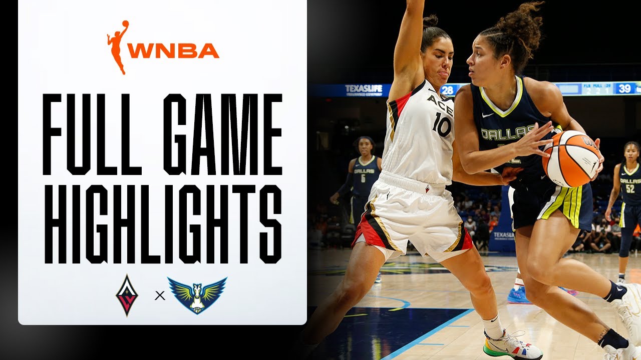LAS VEGAS ACES vs. DALLAS WINGS | FULL GAME HIGHLIGHTS | August 4, 2022