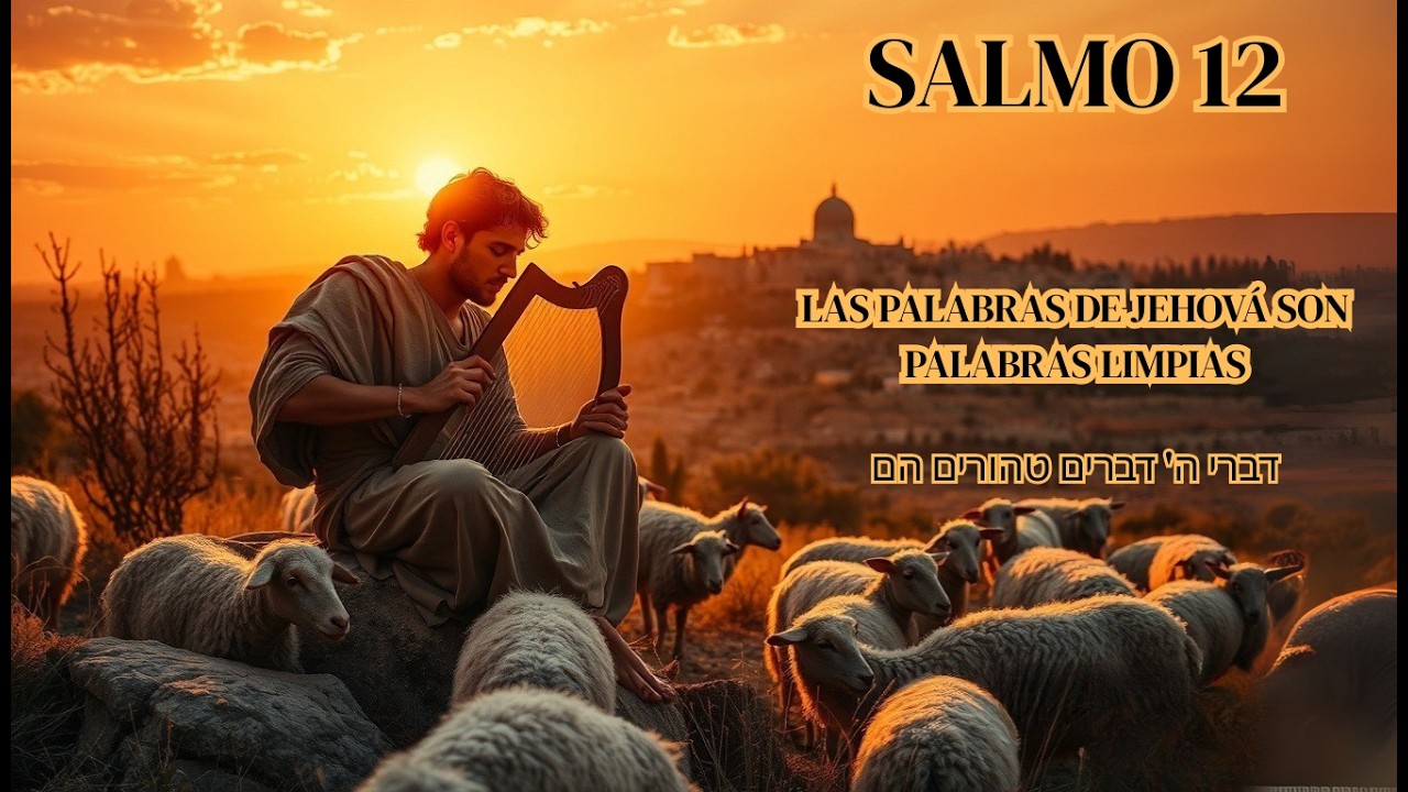 🎶 Escucha el Salmo 12 en Canto Hebreo | Jehová Habla con Palabras Puras
