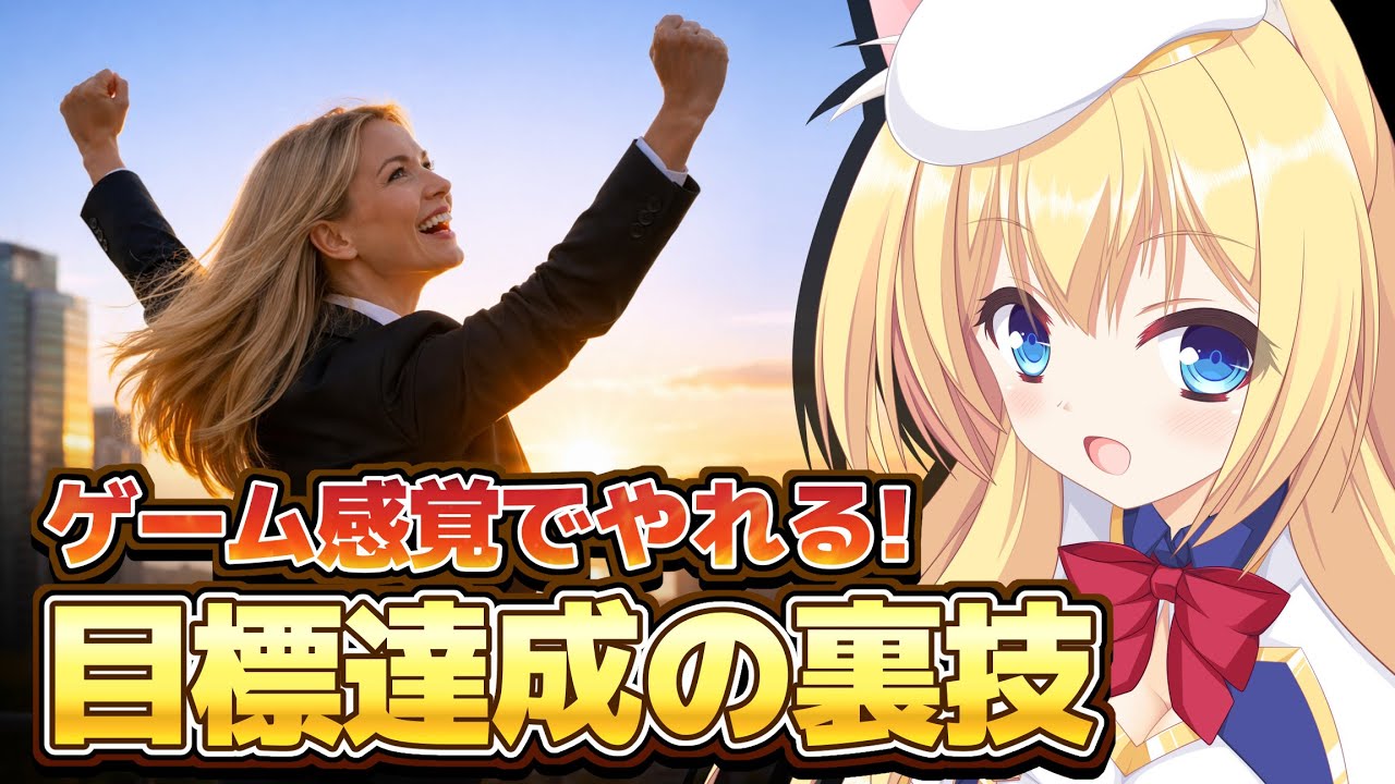 【人生攻略】人生を変える目標達成術！私が目標達成を経て人生ログボ勢から卒業した話【#星五レア】