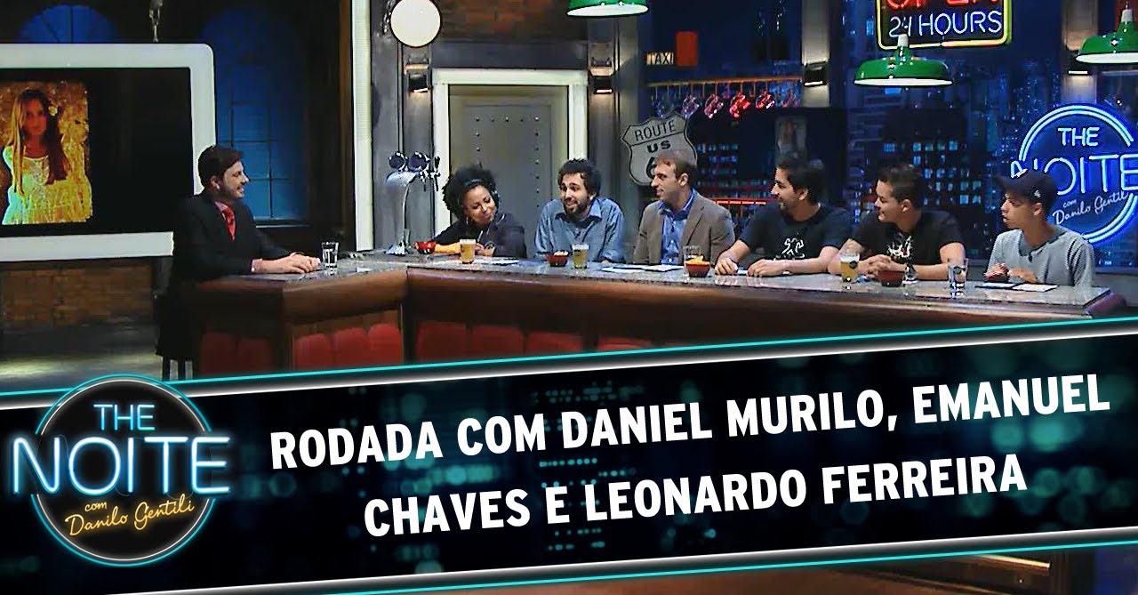 The Noite (15/08/14) - Rodada com Daniel Murilo, Emanuel Chaves e Leonardo Ferreira
