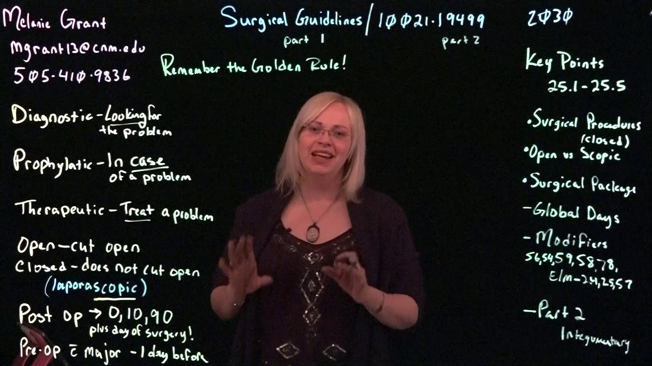 CPT Coding: Surgical Coding Guidelines