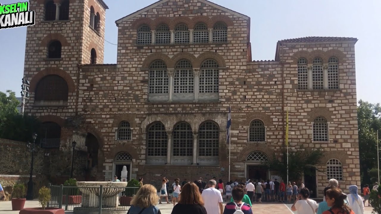 Aya Dimitri ( Aziz Dimitrios ) Kilisesi, Selanik. ( Ag. Dimitriou Thessaloniki ) Yunanistan