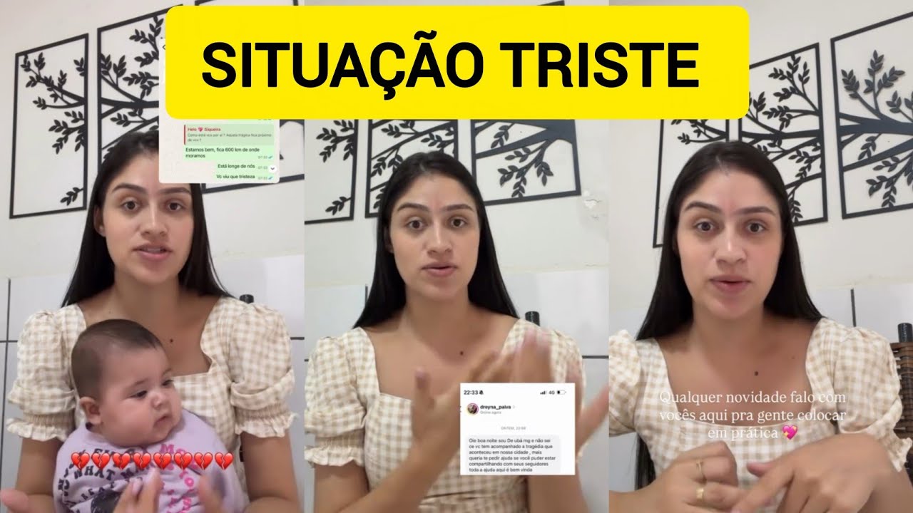 ANA VITÓRIA PEDE AJUDA E ORAÇÃO PARA CIDADES ALAGADAS, SITUAÇÃO MUITO TRISTE 