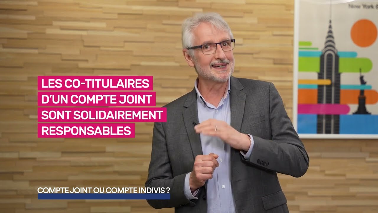 Compte joint ou compte indivis ?