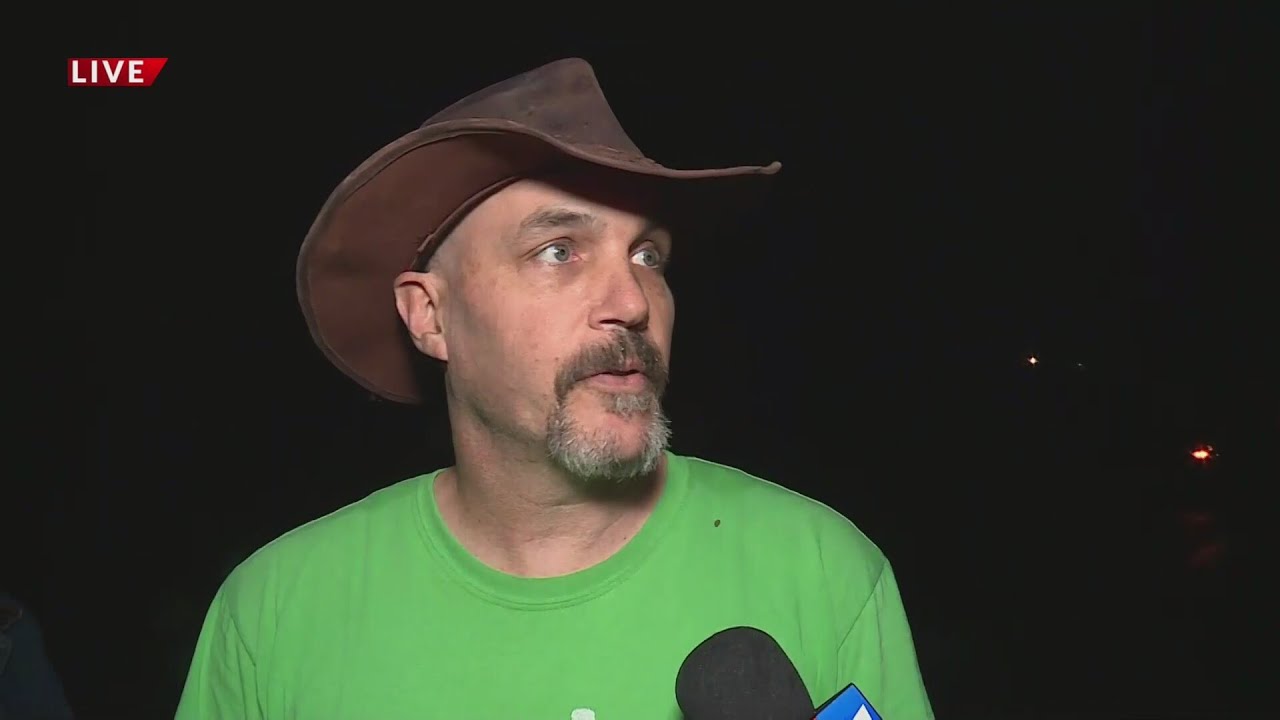Father for family of eight recalls scary storm experience in Villa Ridge