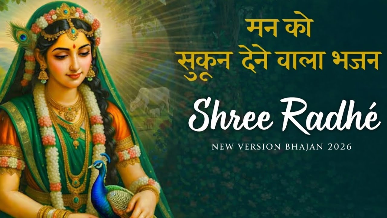 🌼 Shree Radhe Bhajan 2026 | Letest new Bhajan | Hindi Devotional | Peacfull Bhajan | Soulfull Radha 