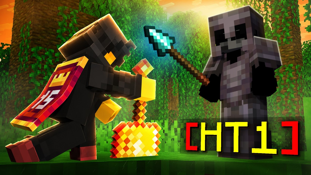 Я освоил копье в Minecraft