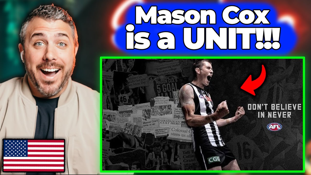 Mason Cox AFL Story Blew My Mind | American reacts