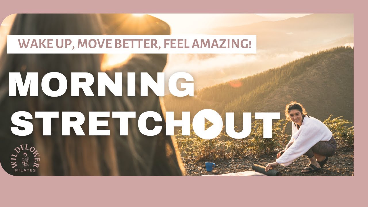 10-Min Morning Pilates Stretch | Gentle Full-Body Mobility & Wake-Up Routine