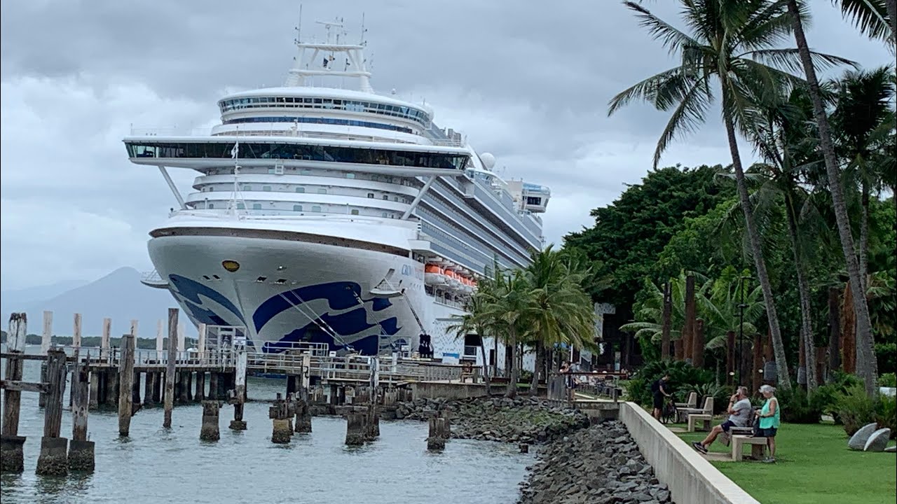 CAIRNS, QLD April 11, 2025  #crownprincess #cruiselife #cruising #cairns
