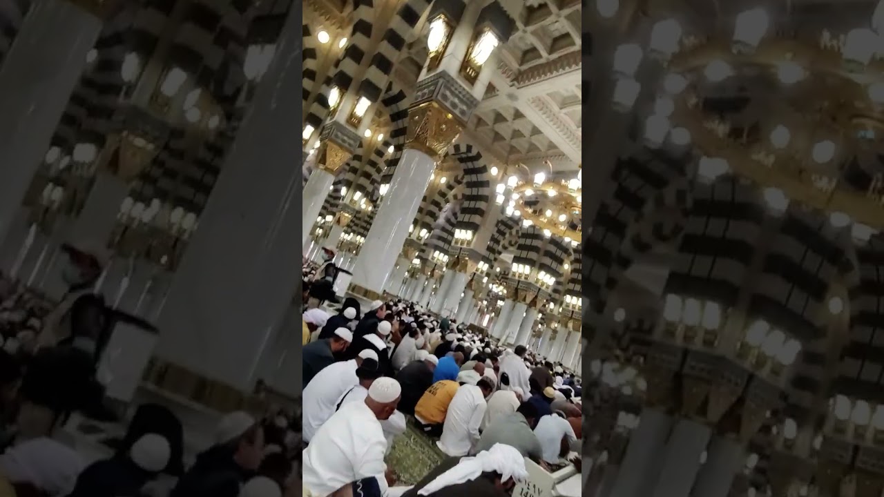 مسجد نبوی شریف میں جمہ کی آزان اور خطبہ جمعہ ماشاالللہ سبسکرائب کریں 23    1     2026 