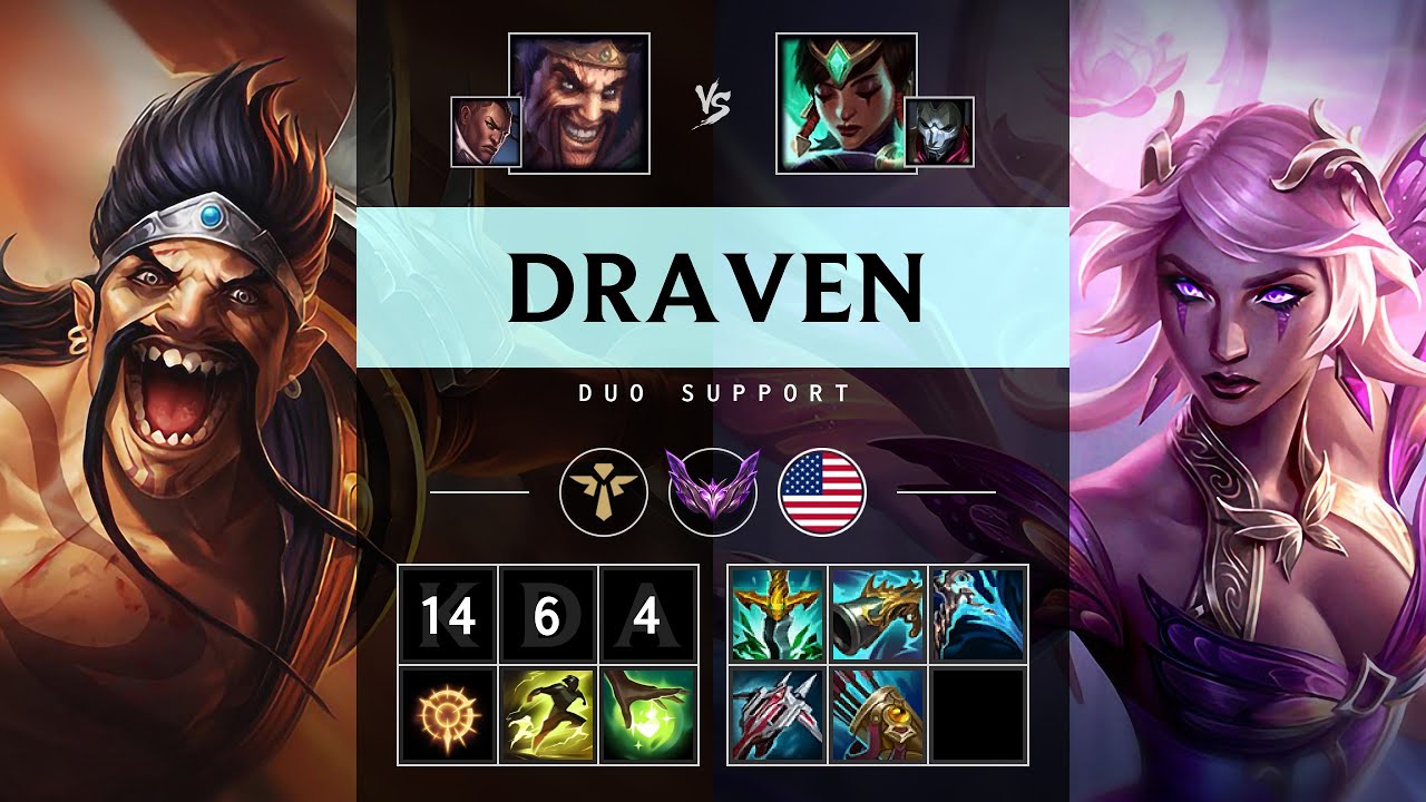 Draven Support vs Karma - NA Master Patch 25.10