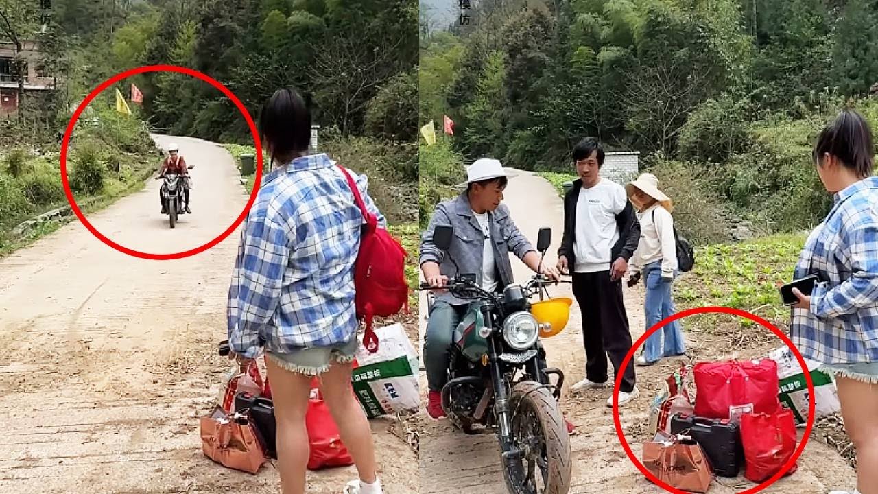 I Almost Fell While Riding A Motorcycle With A Beautiful Woman