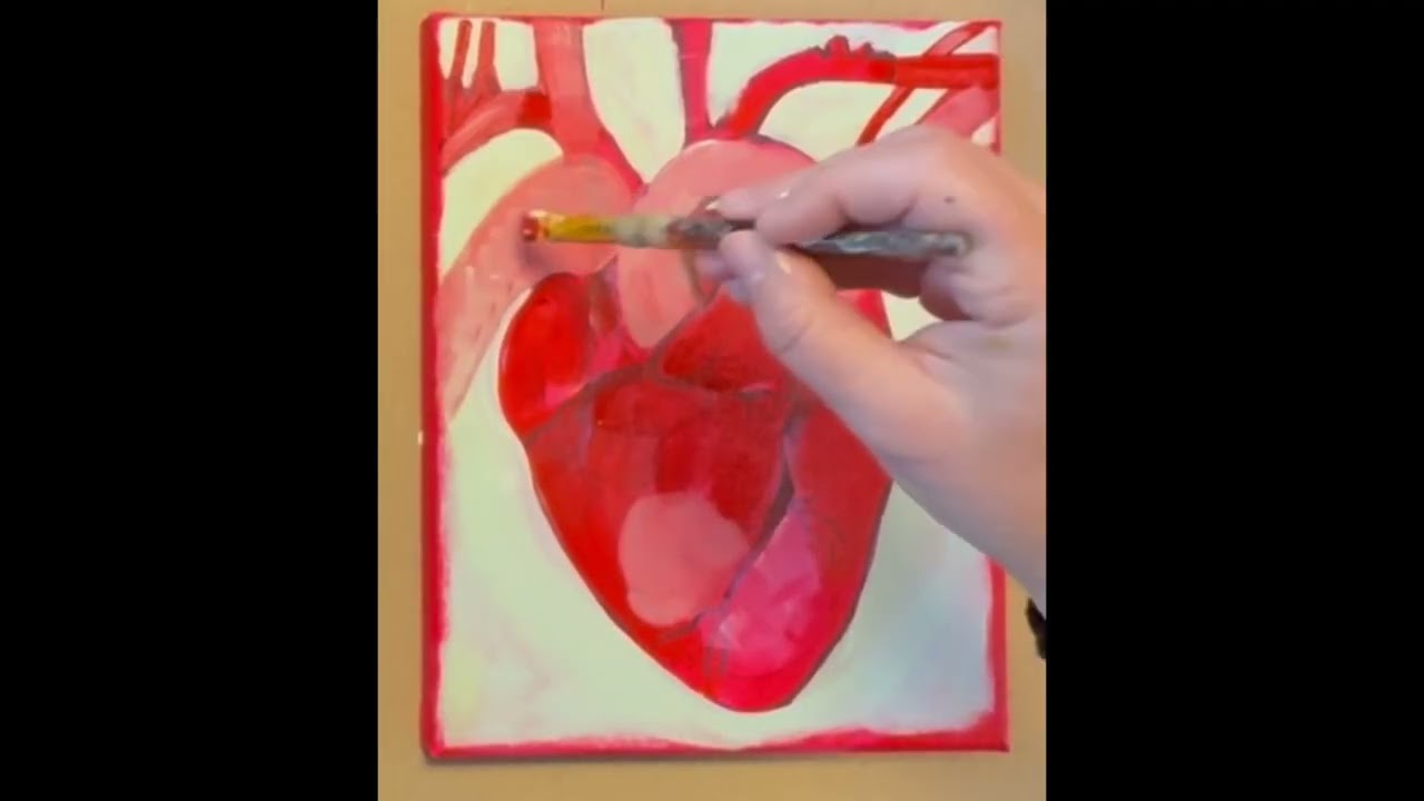 Using a dynamic composition and playing with color to help you with the heART project this year. 