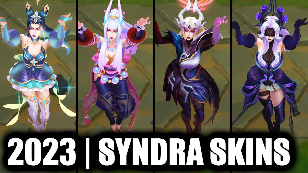 ALL SYNDRA SKINS SPOTLIGHT 2023 | League of Legends