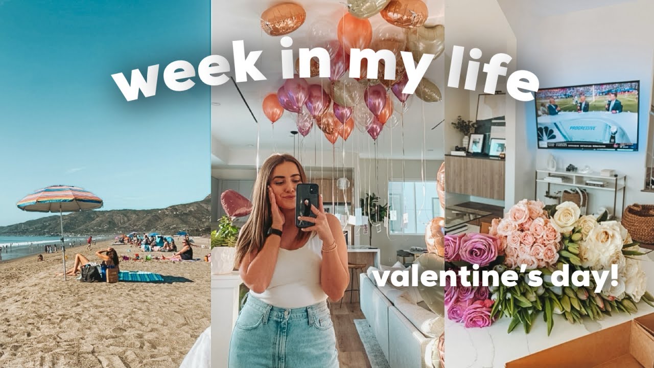 BEST WEEK EVER! valentine's day, game night, drive in movie, & prepping for vacation | morgan yates