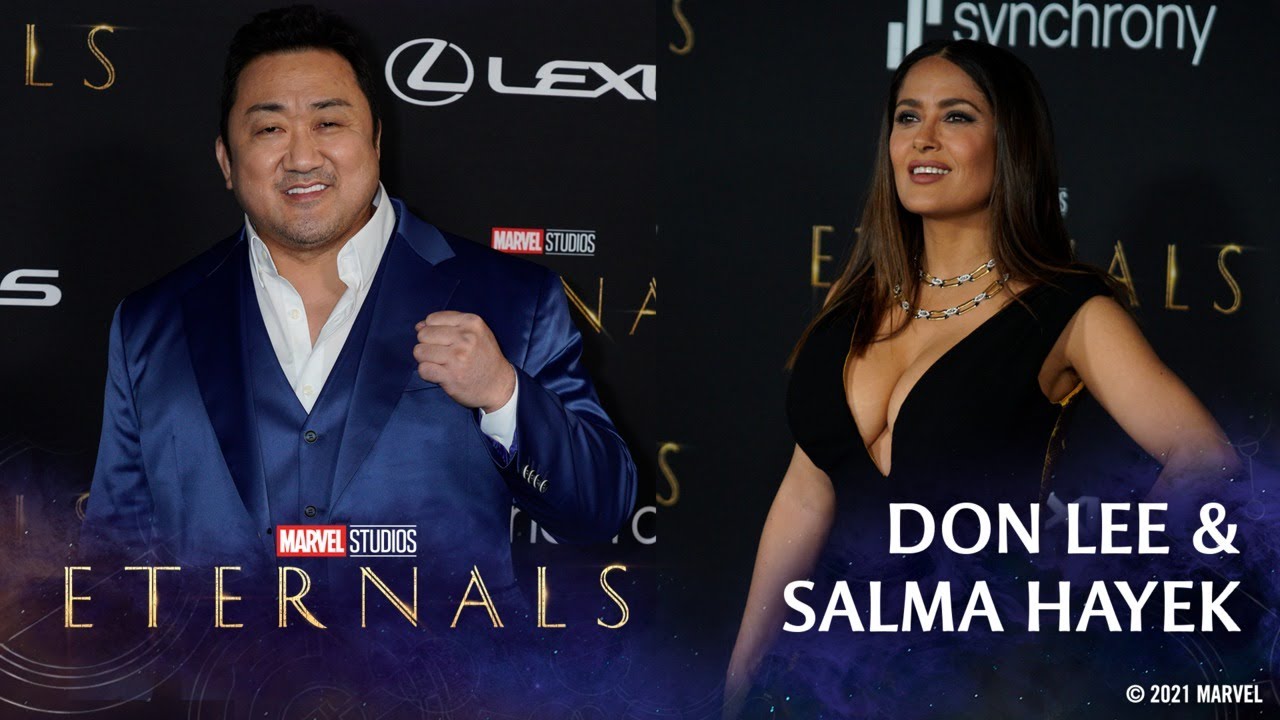 Salma Hayek & Don Lee's Unstoppable Energy | Marvel Studios' Eternals